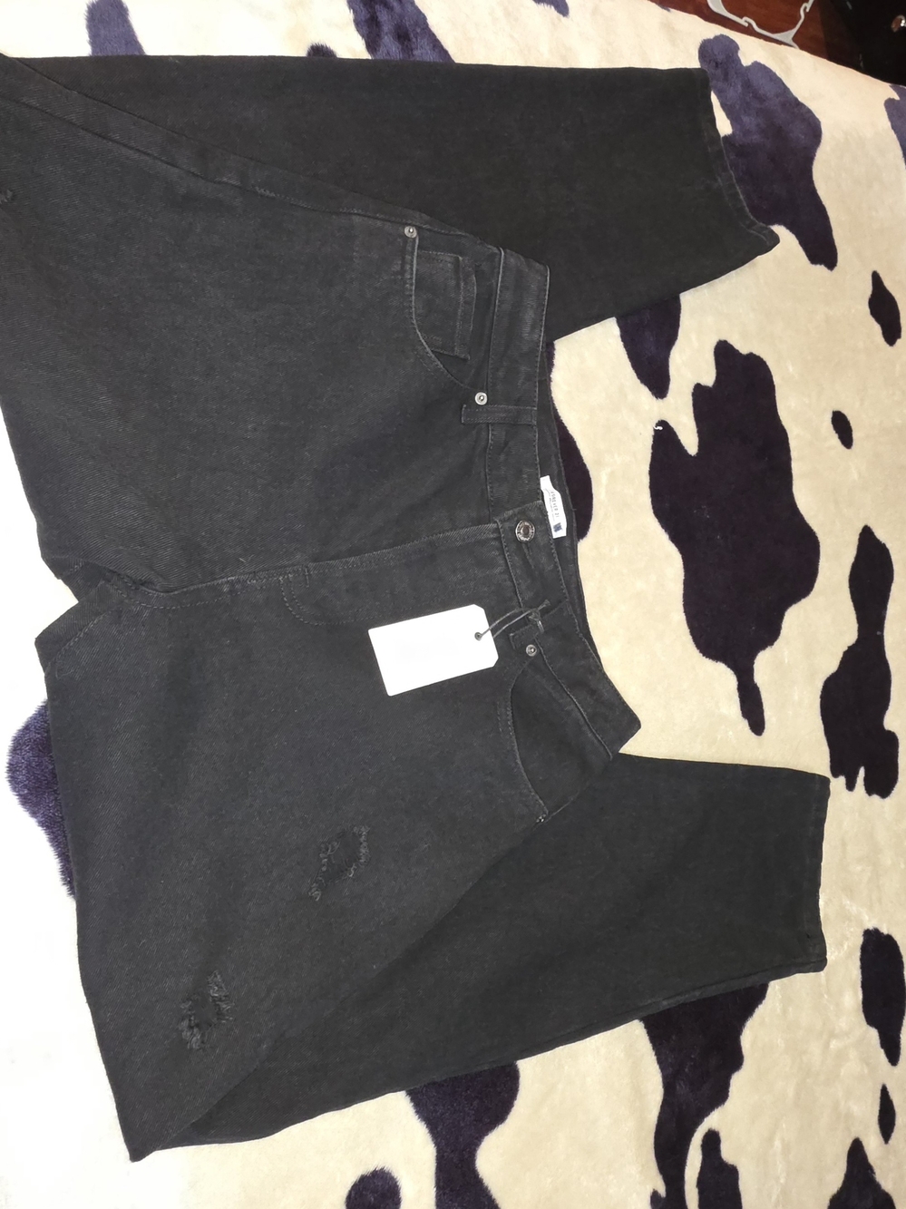 Forever 21 Women's Black Boyfriend Jeans